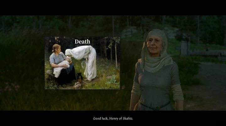 KCD2:白い服を着た謎の女性