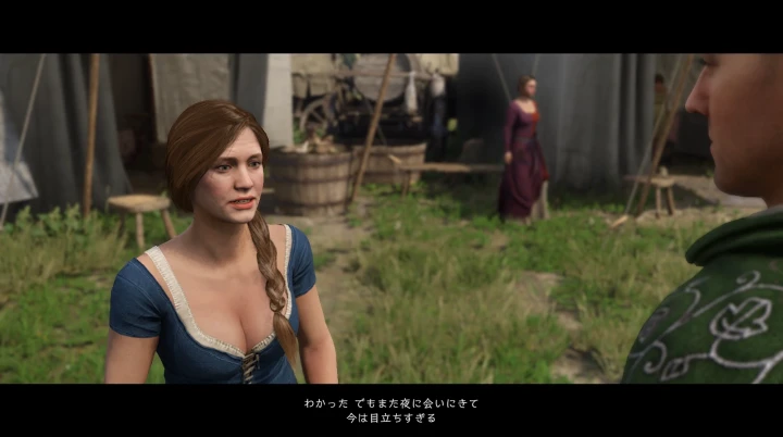 シギスムントの野営地でキャサリンと合流する