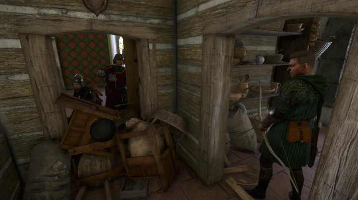 城に突入してローザを救出する