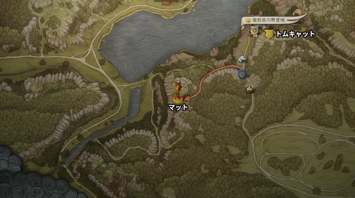 マットの居場所