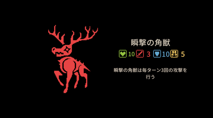 ヒー・イズ・カミング：瞬撃の角獣