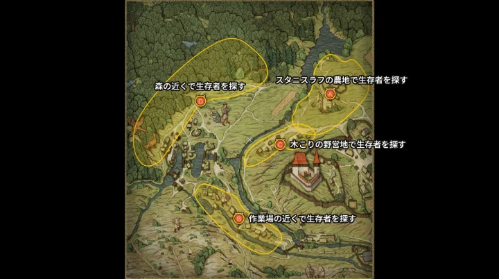献身：生存者の場所