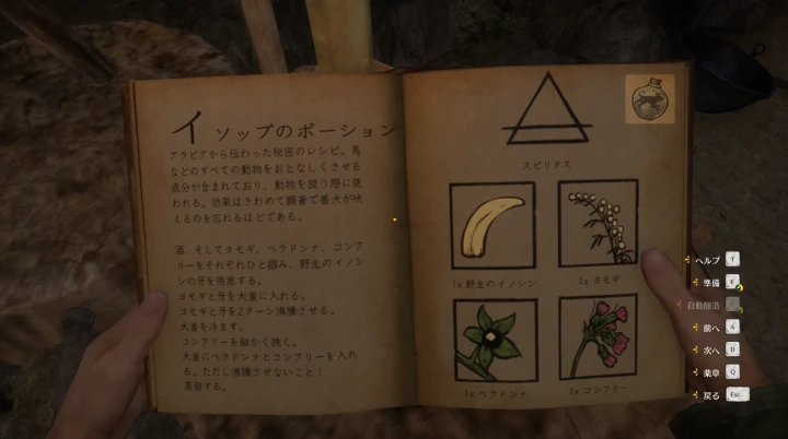 KCD1:イソップのポーション