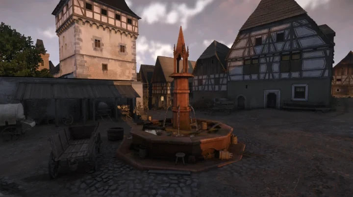 ヴィントナー通りの噴水