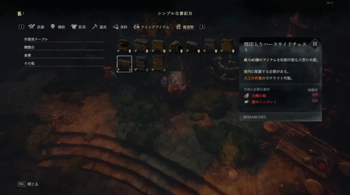 書記台でレシピを習得する:ノーレストフォーザウィケッド