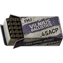.45 ACP FMJ