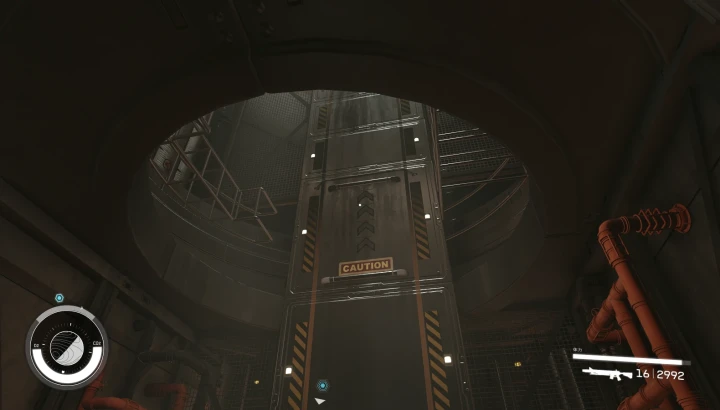 天井の扉を開ける：制御不能