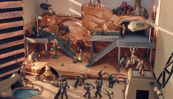 フィギュアを飾る：スターフィールド