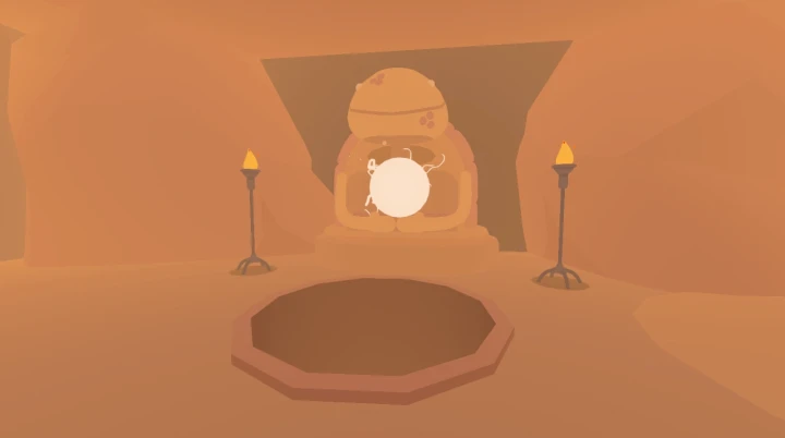 地下墓地の試練